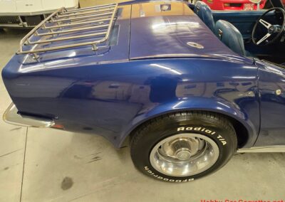 1972 Targa Blue Corvette Convertible For Sale