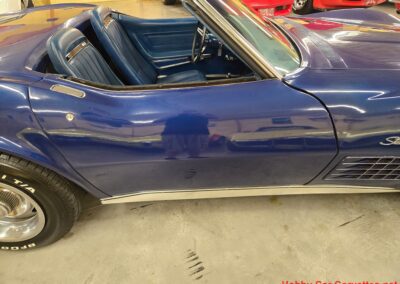 1972 Targa Blue Corvette Convertible For Sale