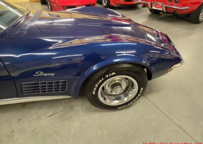 1972 Targa Blue Corvette Convertible For Sale