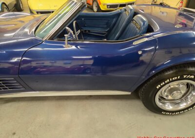 1972 Targa Blue Corvette Convertible For Sale