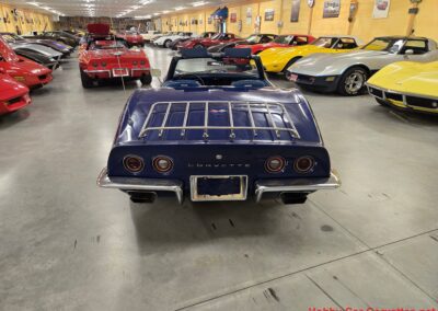 1972 Targa Blue Corvette Convertible For Sale