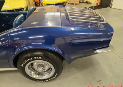 1972 Targa Blue Corvette Convertible For Sale
