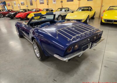 1972 Targa Blue Corvette Convertible For Sale