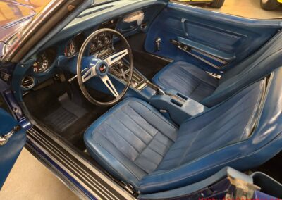 1972 Targa Blue Corvette Convertible For Sale