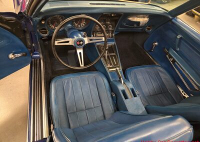 1972 Targa Blue Corvette Convertible For Sale