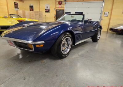 1972 Targa Blue Corvette Convertible For Sale