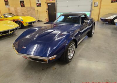 1972 Targa Blue Corvette Convertible For Sale