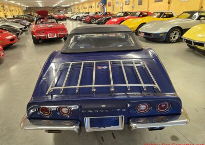 1972 Targa Blue Corvette Convertible For Sale