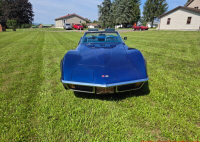 1972 Targa Blue Corvette Convertible For Sale