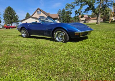 1972 Targa Blue Corvette Convertible For Sale