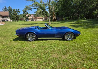 1972 Targa Blue Corvette Convertible For Sale