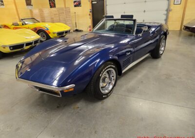 1972 Targa Blue Corvette Convertible For Sale