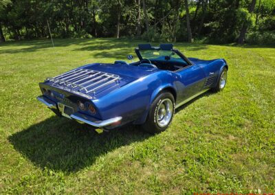 1972 Targa Blue Corvette Convertible For Sale
