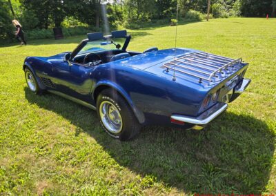 1972 Targa Blue Corvette Convertible For Sale