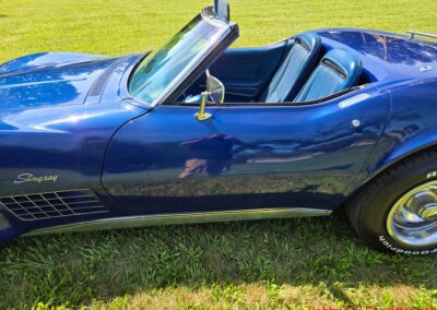 1972 Targa Blue Corvette Convertible For Sale