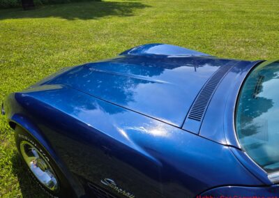 1972 Targa Blue Corvette Convertible For Sale