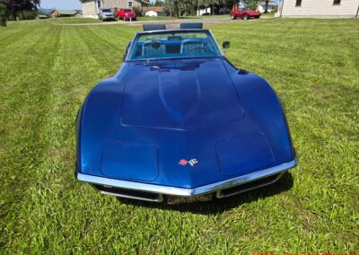 1972 Targa Blue Corvette Convertible For Sale