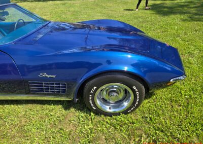 1972 Targa Blue Corvette Convertible For Sale