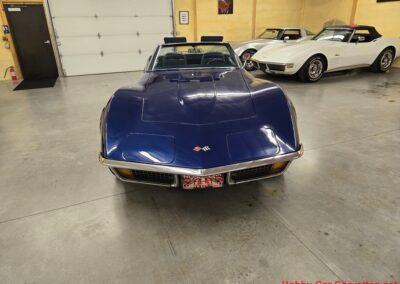 1972 Targa Blue Corvette Convertible For Sale