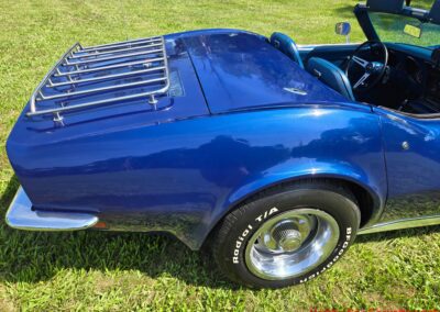 1972 Targa Blue Corvette Convertible For Sale