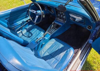 1972 Targa Blue Corvette Convertible For Sale