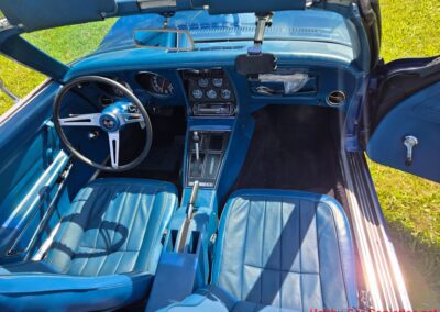 1972 Targa Blue Corvette Convertible For Sale