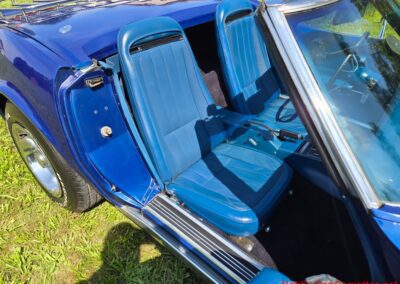 1972 Targa Blue Corvette Convertible For Sale