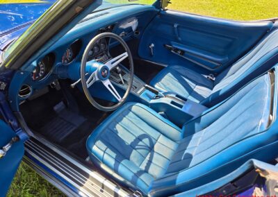 1972 Targa Blue Corvette Convertible For Sale