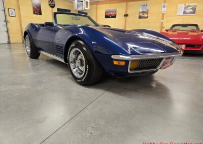 1972 Targa Blue Corvette Convertible For Sale