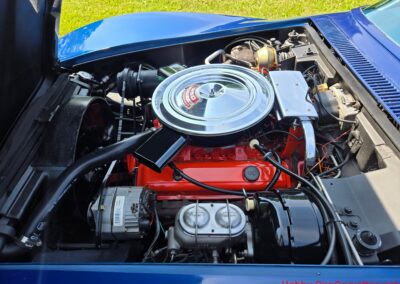 1972 Targa Blue Corvette Convertible For Sale