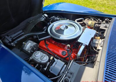 1972 Targa Blue Corvette Convertible For Sale