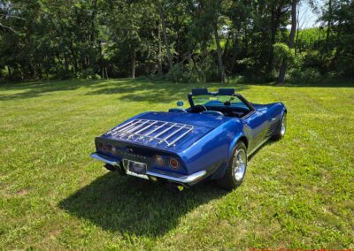 1972 Targa Blue Corvette Convertible For Sale