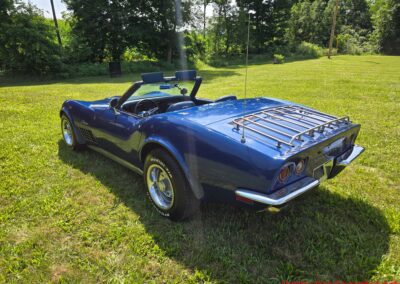 1972 Targa Blue Corvette Convertible For Sale