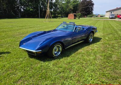 1972 Targa Blue Corvette Convertible For Sale