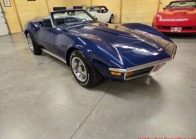 1972 Targa Blue Corvette Convertible For Sale