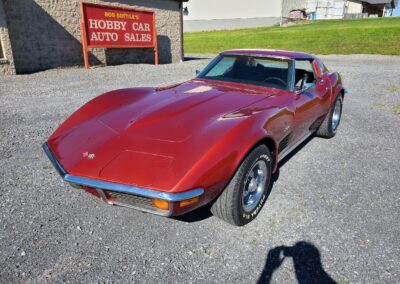 1972 Burgundy Corvette Stingray For Sale