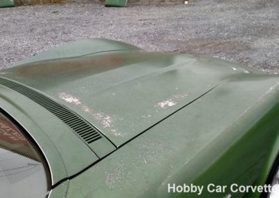 1972 Survivor Elkhart Green Corvette T Top Stingray 4spd