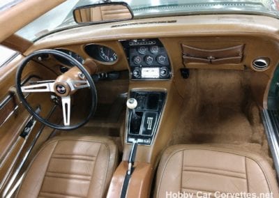 1972 Green Corvette LT1 For Sale