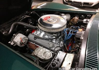 1972 Green Corvette LT1 For Sale