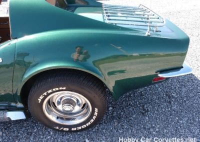 1972 Green Corvette LT1 For Sale