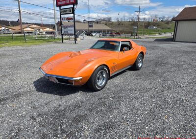 1972 Ontario Orange Corvette T Top Stingray