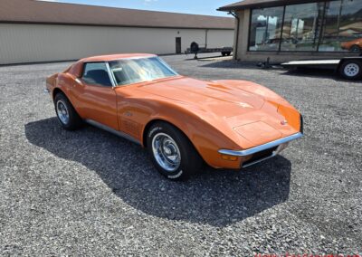 1972 Ontario Orange Corvette T Top Stingray