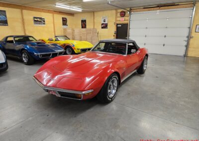 1972 Mille Miglia Red Corvette Convertible 4spd