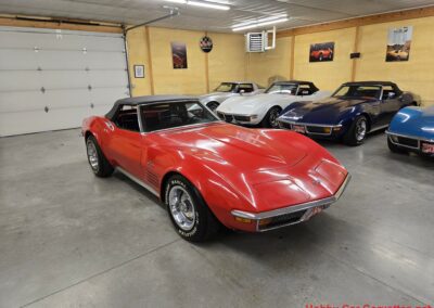 1972 Mille Miglia Red Corvette Convertible 4spd