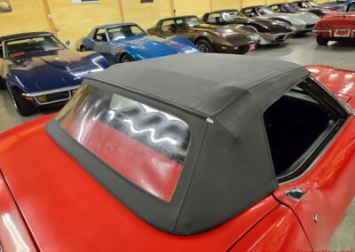 1972 Mille Miglia Red Corvette Convertible 4spd