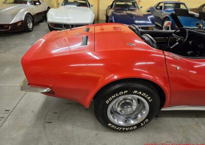 1972 Mille Miglia Red Corvette Convertible 4spd
