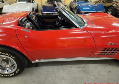 1972 Mille Miglia Red Corvette Convertible 4spd