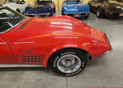 1972 Mille Miglia Red Corvette Convertible 4spd