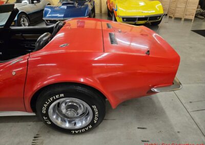 1972 Mille Miglia Red Corvette Convertible 4spd