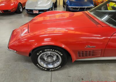1972 Mille Miglia Red Corvette Convertible 4spd